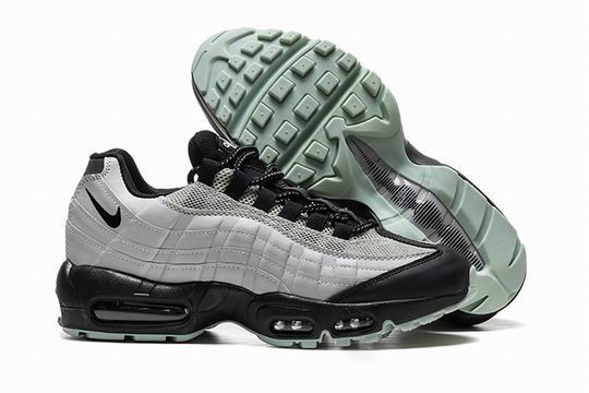 (image for) Nike Air Max 95 Black Silver Men's Shoes-43